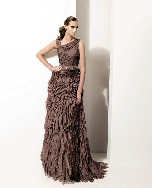 vestidos con volantes