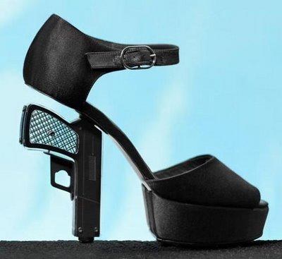 zapatos negros de fiesta