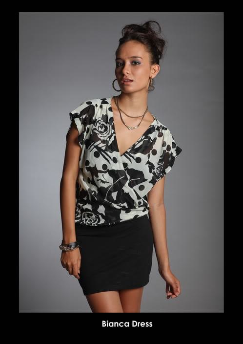 moda en negro y blanco