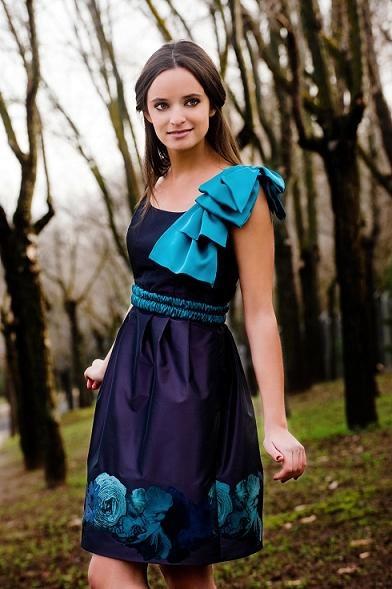 vestidos tonos tornasolados