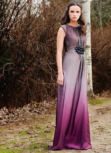 vestidos tonos tornasolados