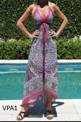 vestidos tipo pañuelo