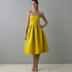 vestidos casuales color amarillo