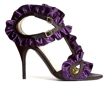 zapatos color morado de moda