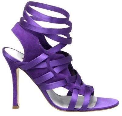 zapatos color morado de moda