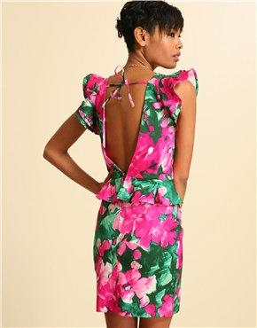 vestidos casuales floreados