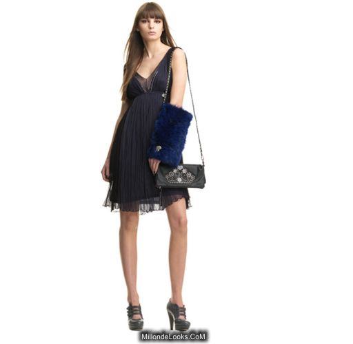 trajes cortos de gasa 