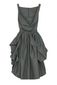 vestidos color plata