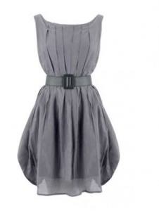 vestidos color plata