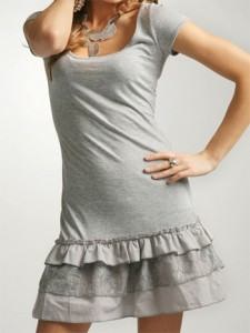 vestidos color plata