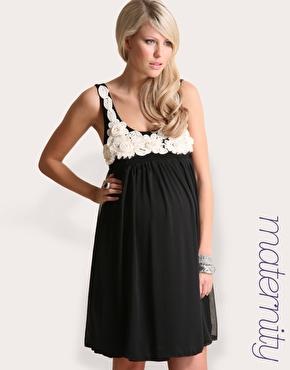 vestidos cortos embarazadas