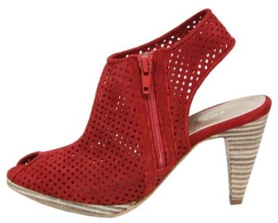 sandalias colo rojo