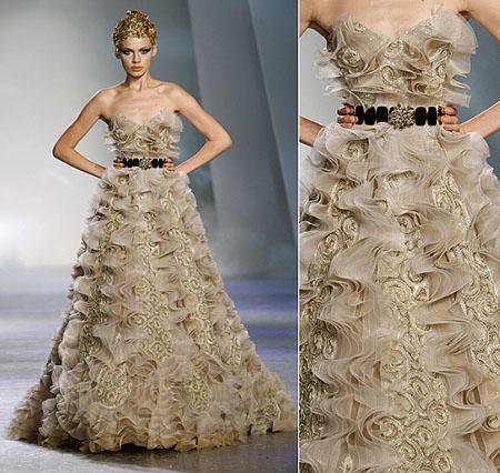 vestidos muy brillantes