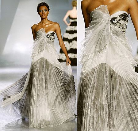 vestidos muy brillantes