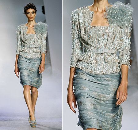 vestidos muy brillantes