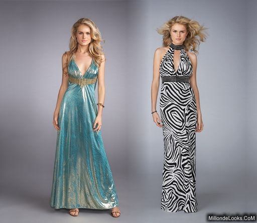 vestidos largos brillantes