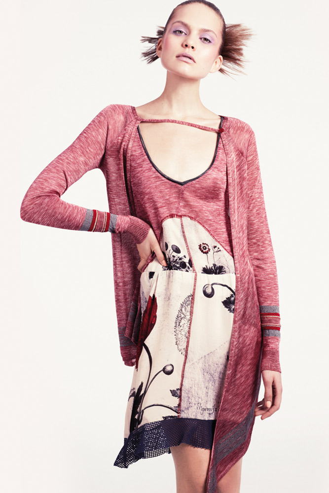 vestidos de gasa estampada