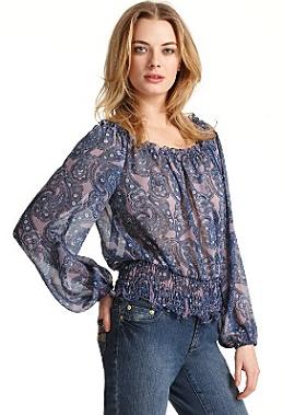 blusas manga corta