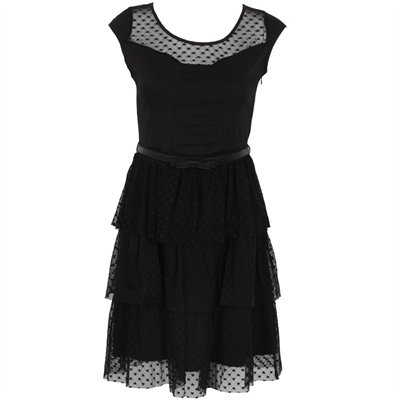 vestidos cortos con capas