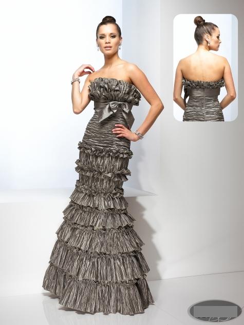 trajes largos modernos