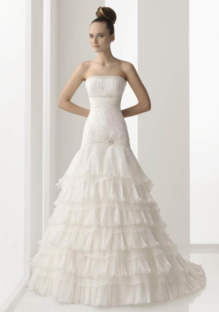 trajes pomposos para novias