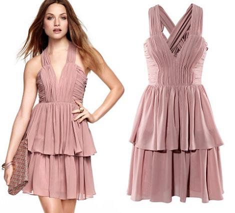 vestidos colores pastel