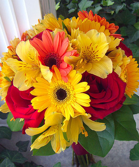 ramos de flores para novias