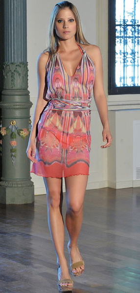 vestidos manga corta