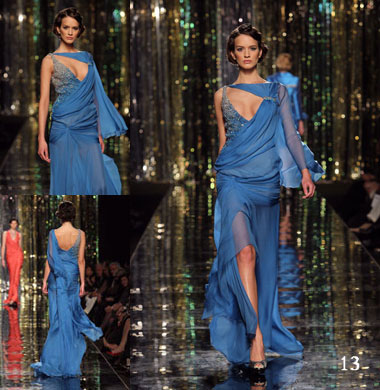 vestidos de colores fuertes