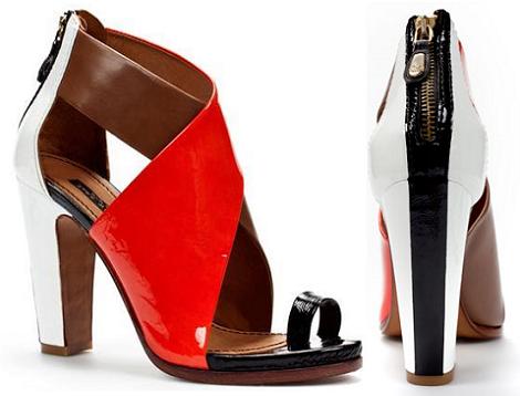 zapatos de colores