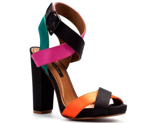zapatos de colores