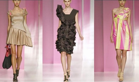 vestidos cortos de colores