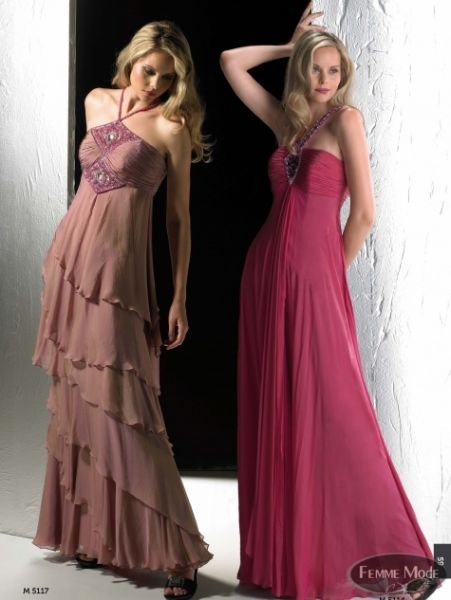 vestidos largos con capas