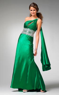 trajes elegantes largos
