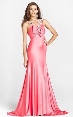 trajes elegantes largos