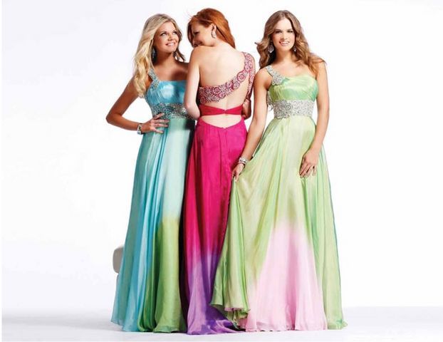 vestidos brillantes