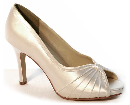zapatos de novia color dorado