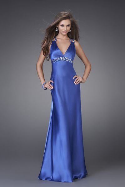 vestidos celestes