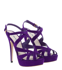 zapatos de moda con brillantes 