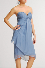 vestidos drapeados de moda