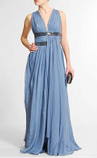 vestidos drapeados de moda