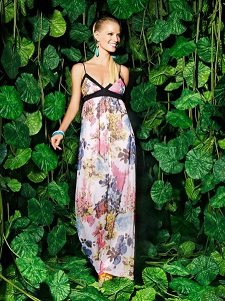vestidos con estampados florales
