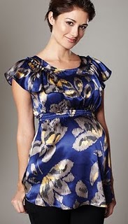 blusas brillantes embarazadas