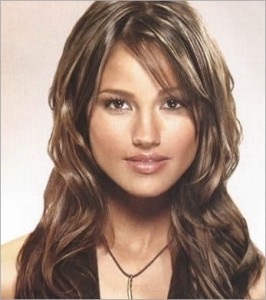 peinados con flequillos