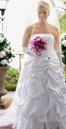 vestidos blancos para novias gorditas