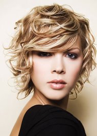 peinados cabello risado