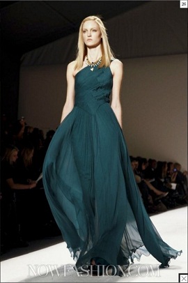 trajes espectaculares de noche