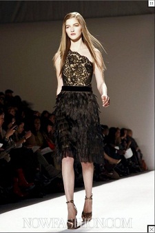 trajes espectaculares de noche