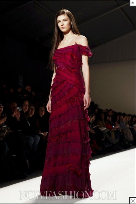 trajes espectaculares de noche