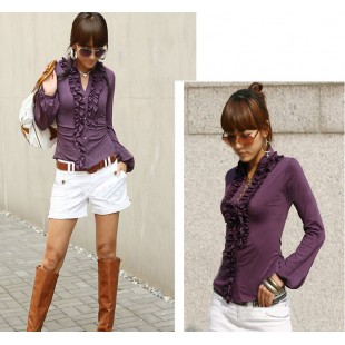 blusas color morado